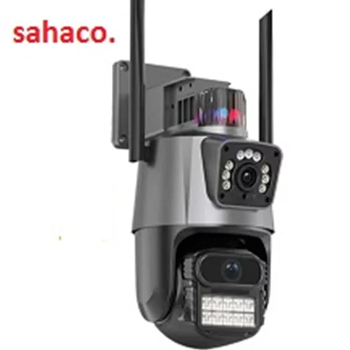 دوربین مینی اسپید دام تحت شبکه سیم کارتی دو لنز V380